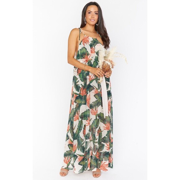 Show Me Your Mumu Maxi Dress Rochester Weddings Bridesmaid Beach Cruise XXS NWT - Picture 1 of 12